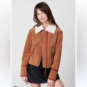 Blank NYC suede jacket
